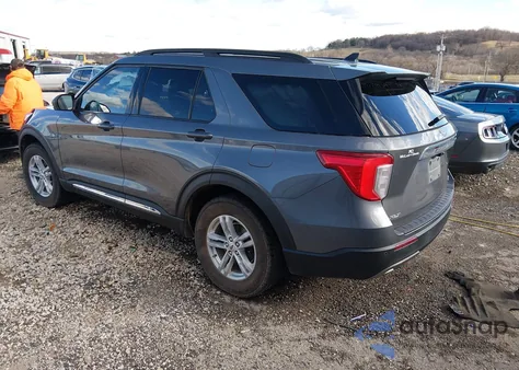 2023 Ford Explorer Xlt z USA, uszkodzony, nr VIN 1FMSK8DH6PGB18956